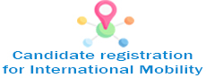 Candidate registration for International Mobility